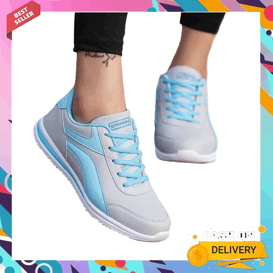 Sepatu Cats Wanita Mg Sport Spatu Fashion Sneaker Ala Korea Cewek Impo Sepatu Wanita Dewasa Running 