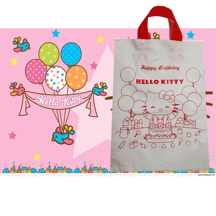 

Tas Plastik Ulang Tahun Karakter Hello Kitty Tas Terunik Souvenir Ulang Tahun Barang Murah