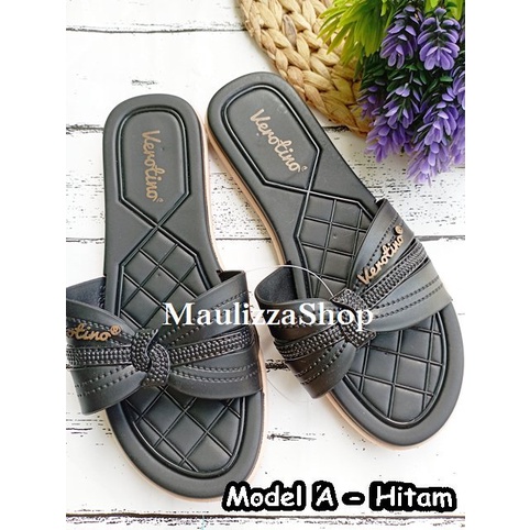Sandal Slop Jelly Flat Verotino Murah-3