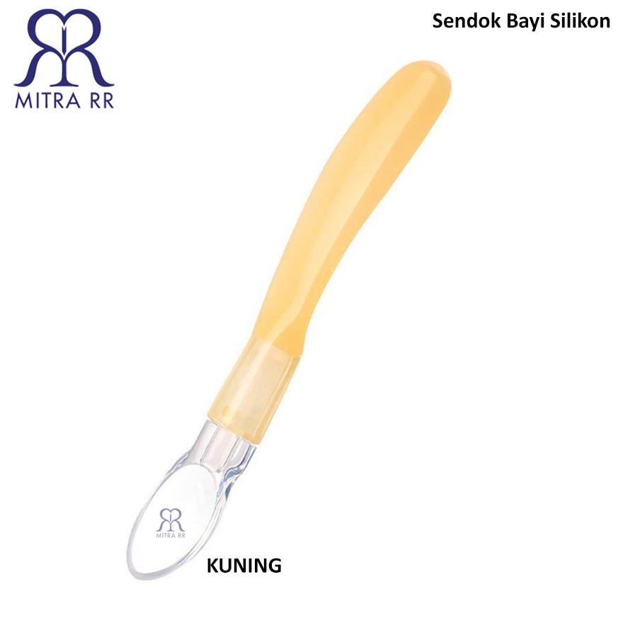 Sendok Makan Bayi Silikon Lentur Silicone Safety Spoon Perlengkapan MPASI