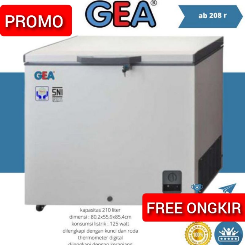 BOX CHEST FREEZER BOX FREZER GEA AB 208 AB208