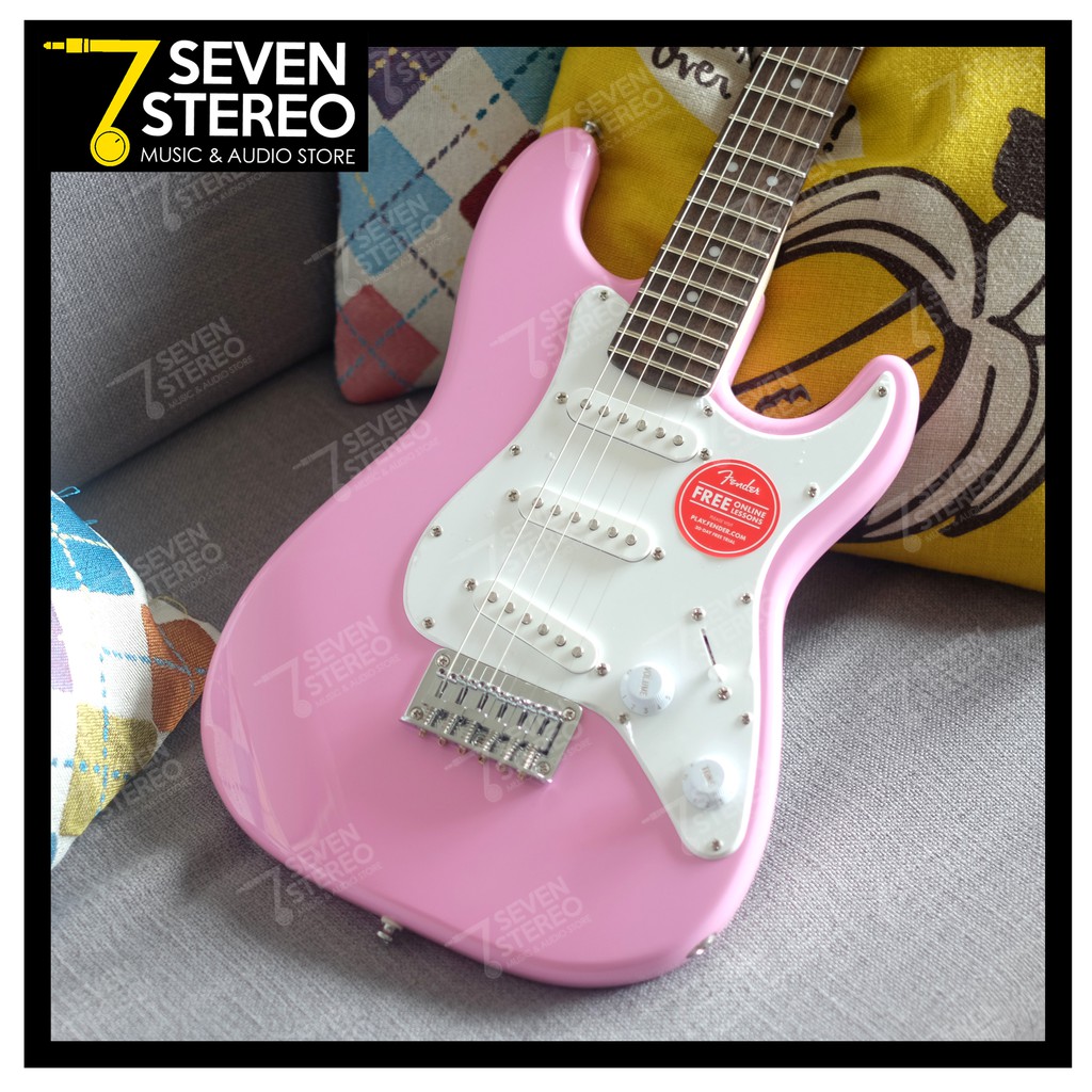 Squier Mini Stratocaster Pink