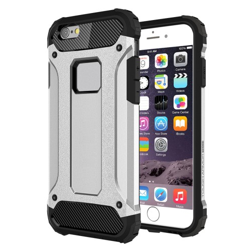 CARBON TOUGH ARMOUR IPHONE 6 PLUS & 6S PLUS SILVER