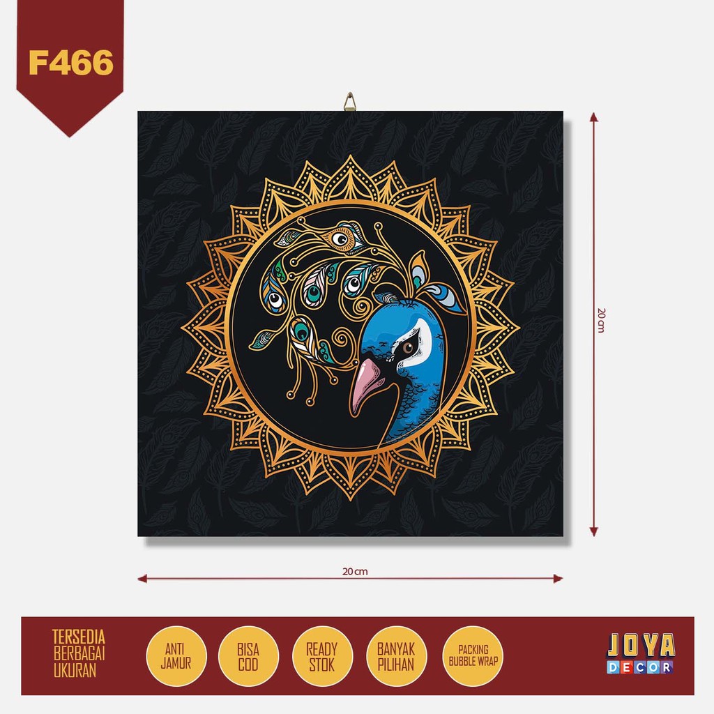 Wall Decor Hiasan Dinding Merak FF466