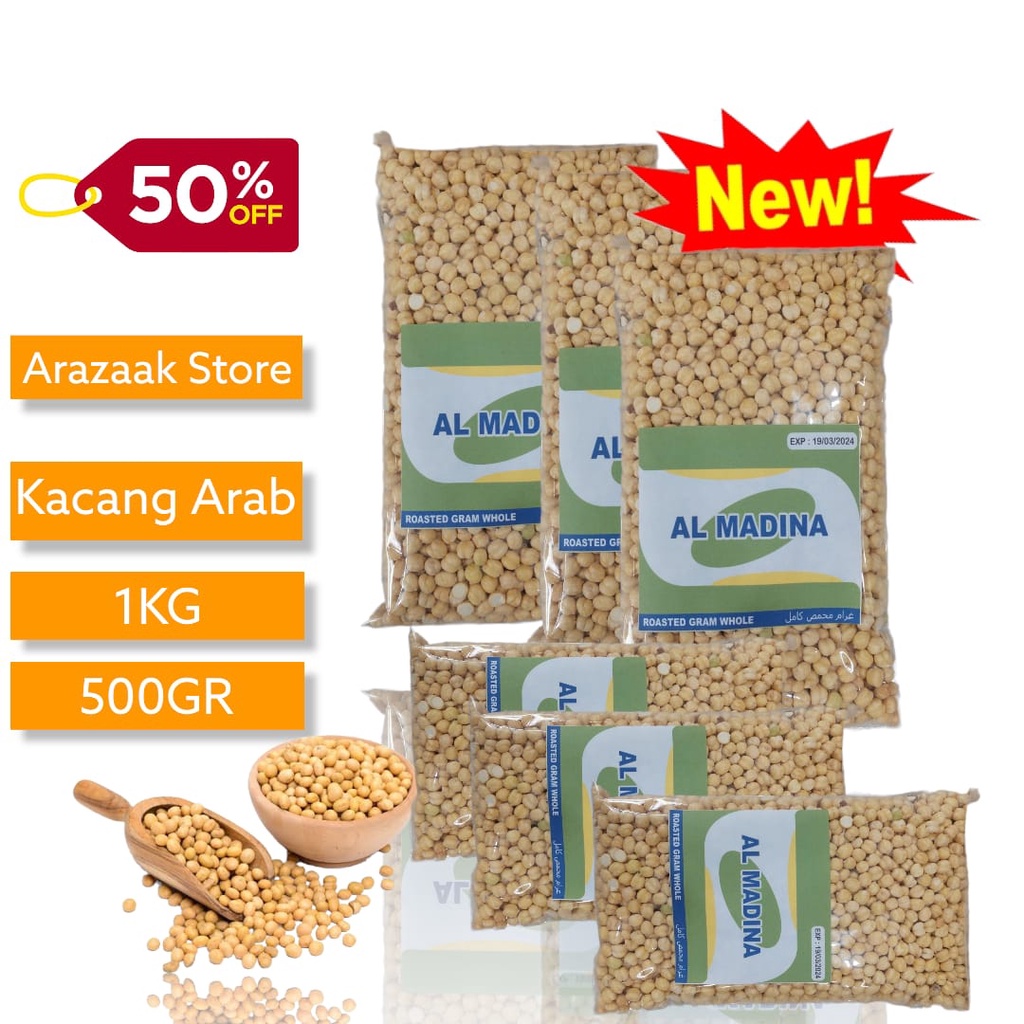 

KACANG ARAB /KACANG HUMUS 500GR /RENYAH DAN GURIH