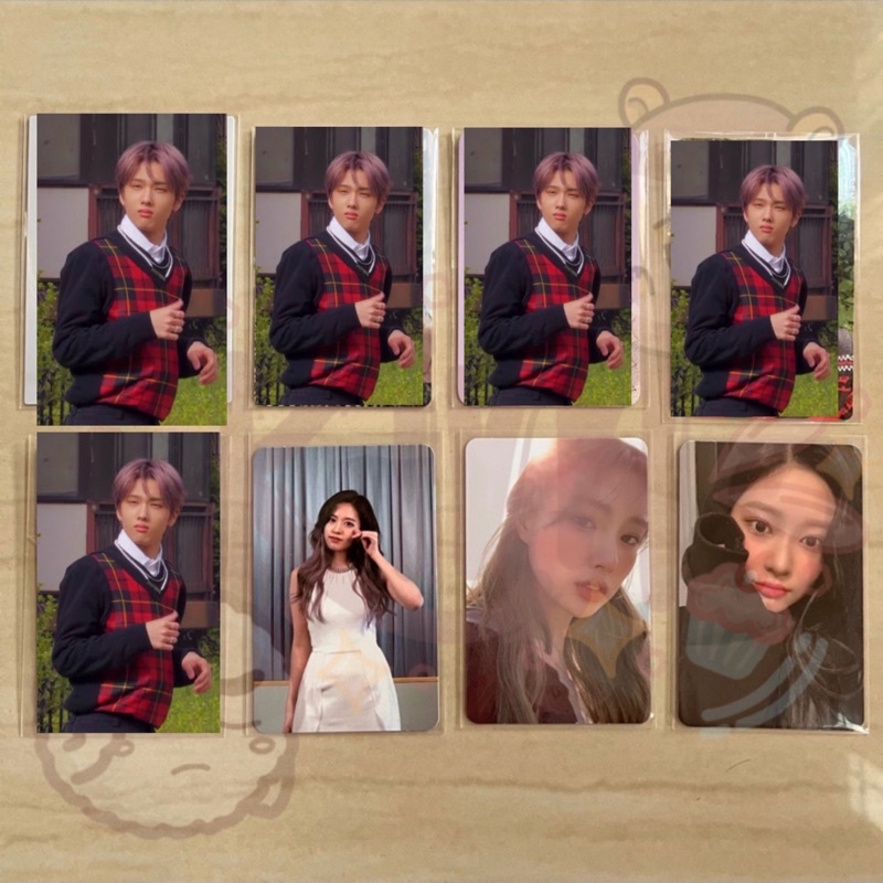 OFFICIAL PHOTOCARD IZONE IZ*ONE YUJIN HYEWON MINJU AR ILALANG HOODIE