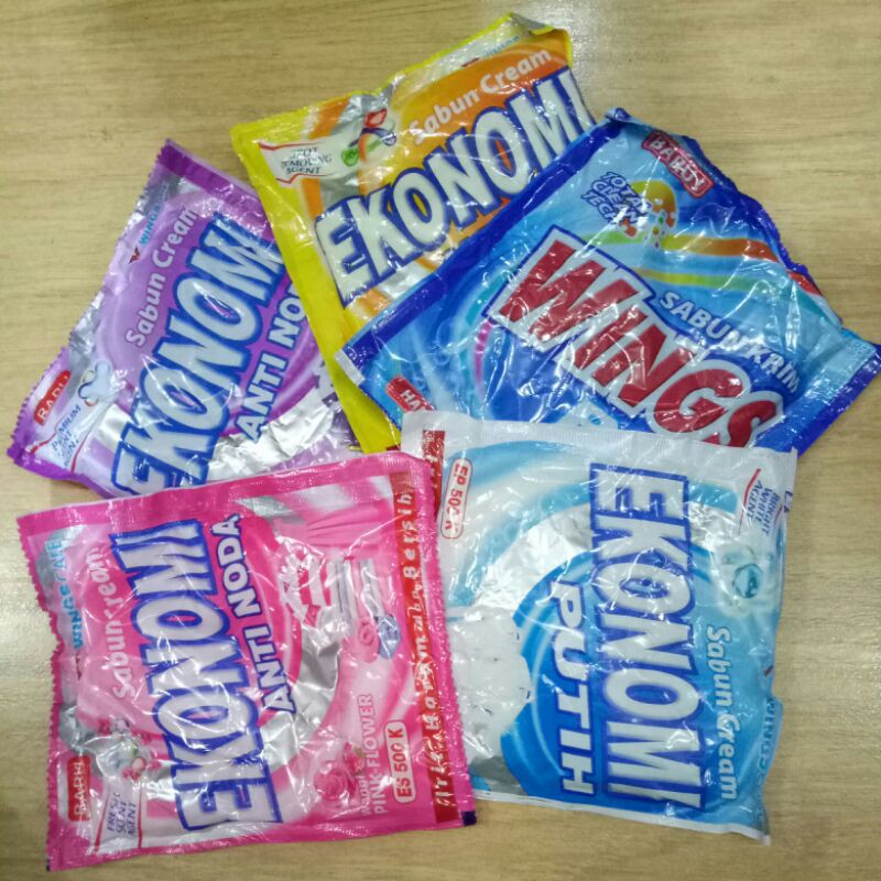 Ekonomi wings sabun cream 145gr