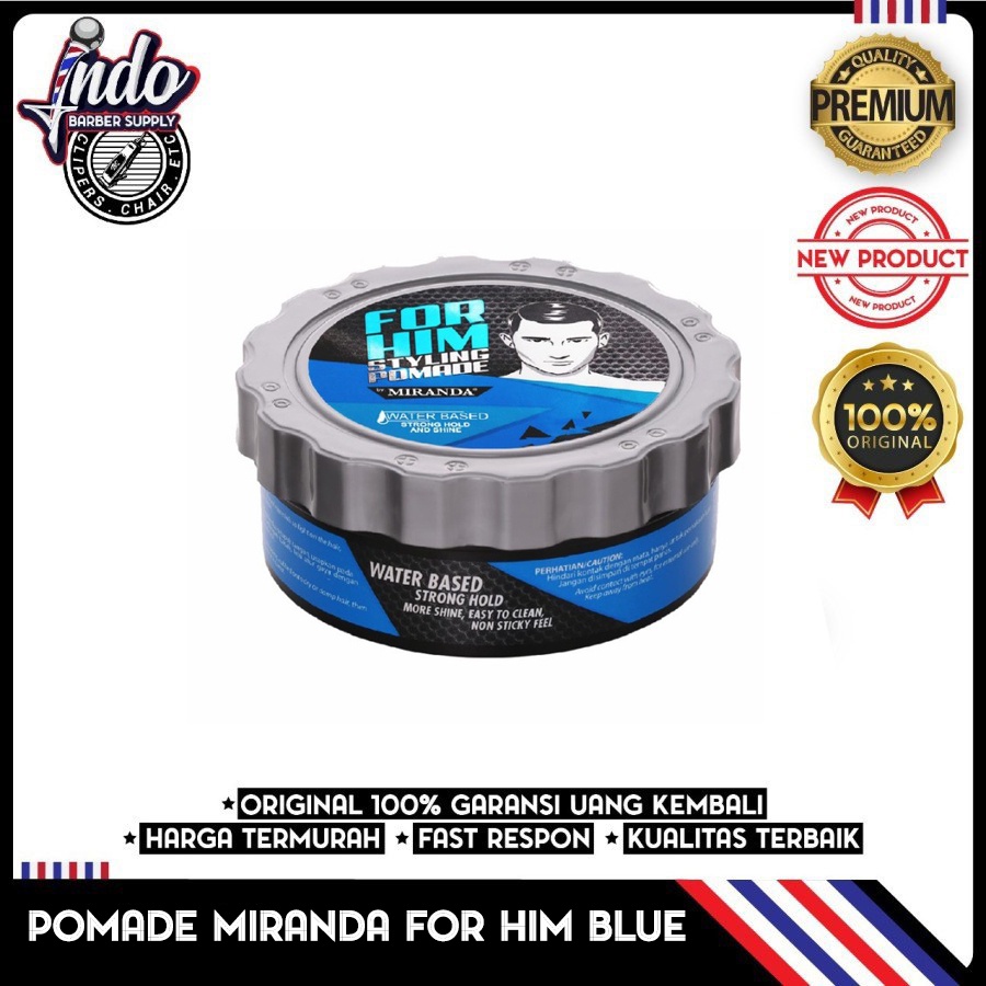 Miranda Pomade For Him Styling - Strong Hold and Shine 100 g