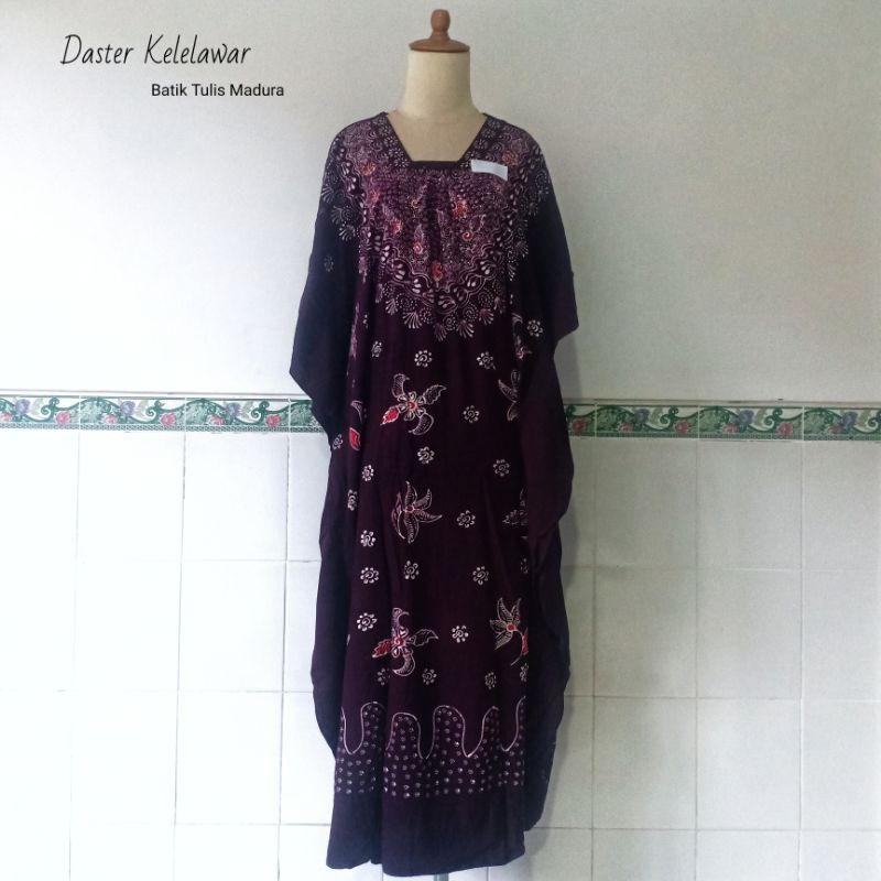 Daster kalong lowo batik tulis madura rayon tebal