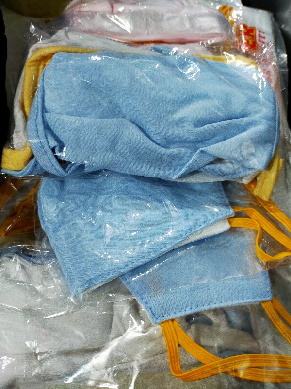 Masker Kain Anak Isi 3, 2 Ply, Bisa Diselip Tissue