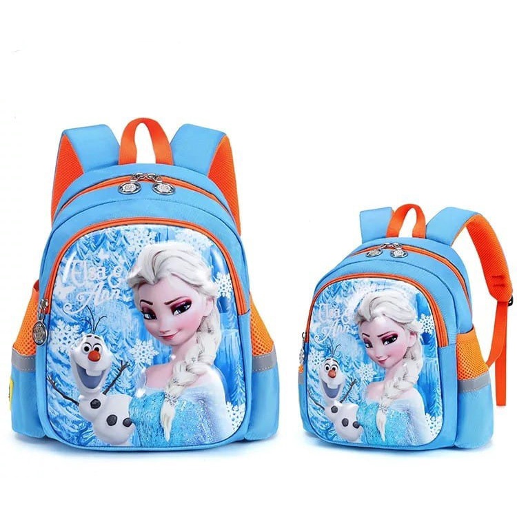 Tas Ransel Anak Perempuan Tk Sd Motif Frozen Disney