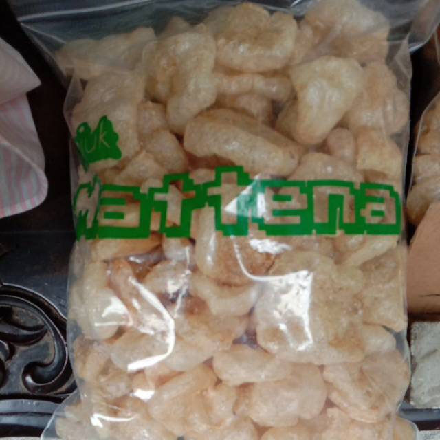 

Kerupuk kulit mattena