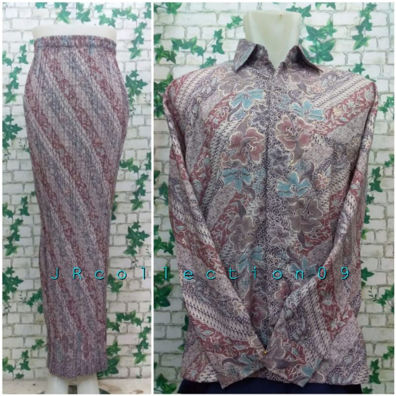 SET COUPLE/ BATIK SET/ROK SET/ COUPLE SET/BATIK LENGAN PANJANG