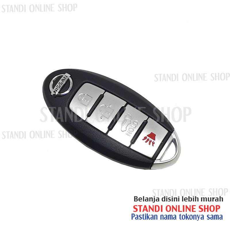 Cassing Remote Rumah Kunci SmartKey Nissan All New XTrail T32 4 Tombol