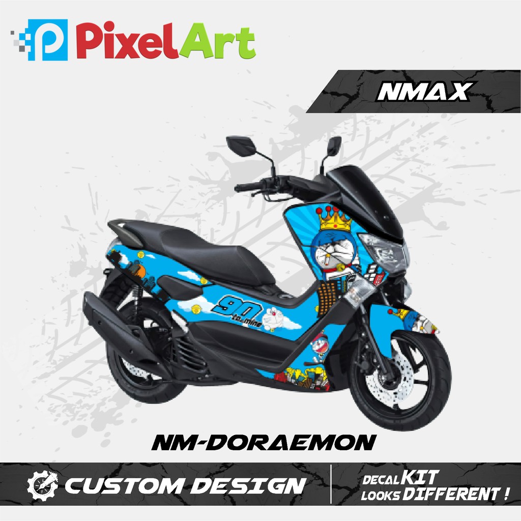 35+ Ide Stiker Motor Nmax Doraemon - Aneka Stiker Keren