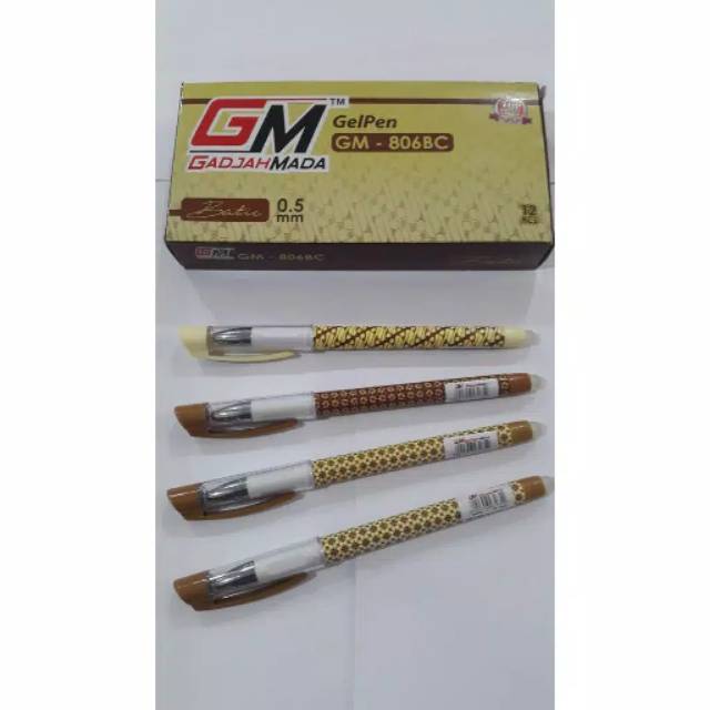 

GM gel pen Batik