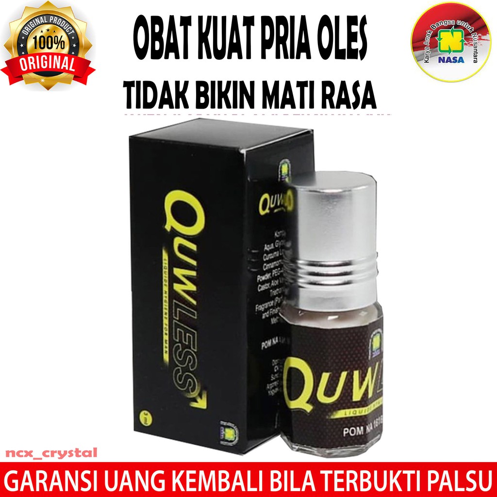 OBAT KUAT - QUWLESS NASA - QUWLES - OBAT KUAT PRIA - OBAT KUAT OLES - OBAT EJAKULASI DINI