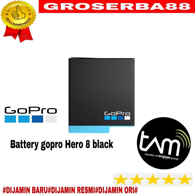 Battery Gopro Hero 8 Black / Baterai For GoPro Hero8 Black Original