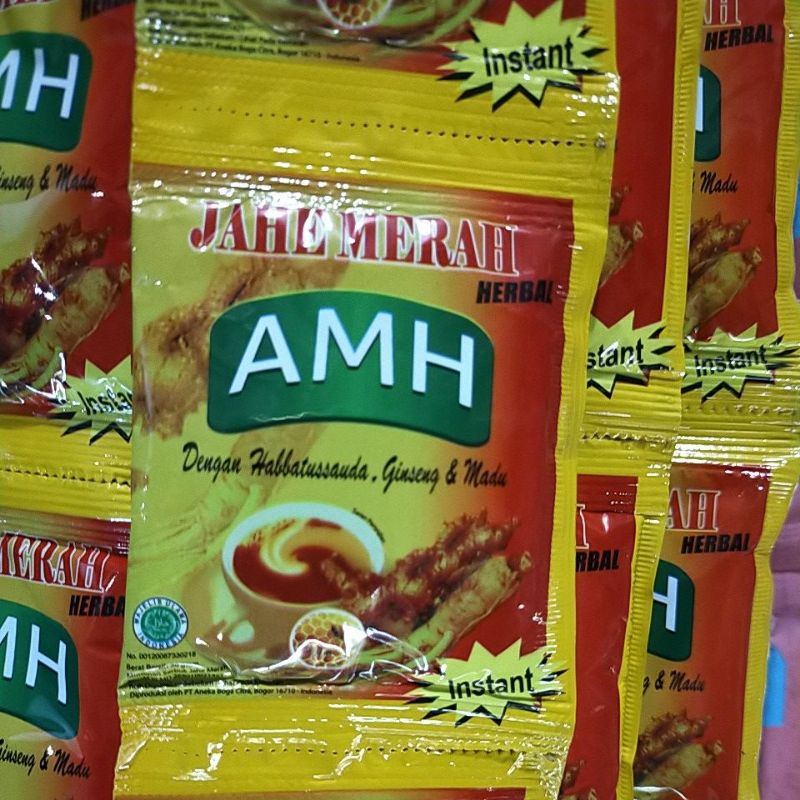 

Jahe Merah AMH 20gram 10sachet