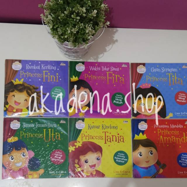 Buku Tiga Ananda Seri Princess Pertamaku
