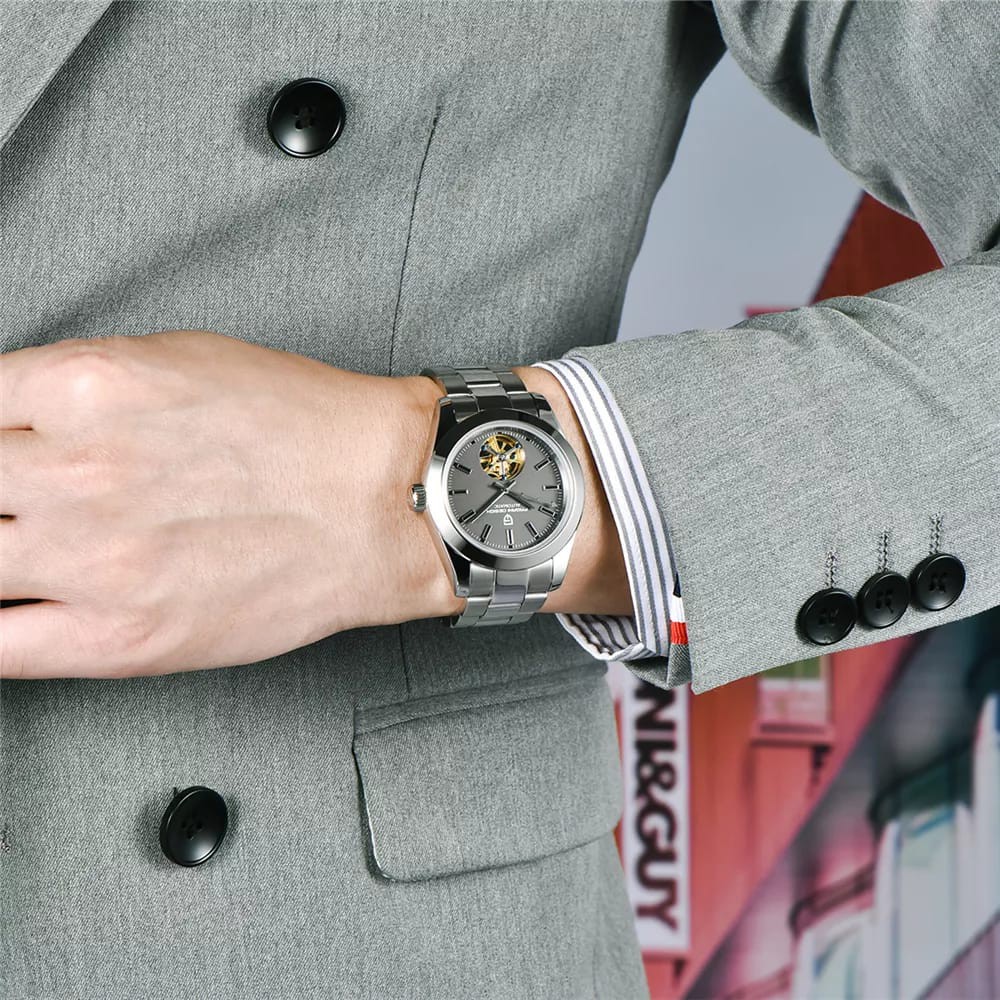 Pagani Design Automatic Model 1658 Milgause Hitam