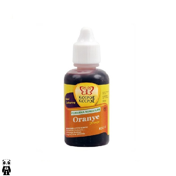 

Koepoe Koepoe Pewarna Makanan Oranye 30ml Pewarna Orange