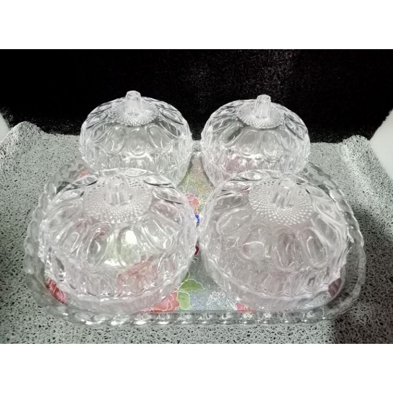 Toples kue Kristal, toples permen, kue kering Clio plastik