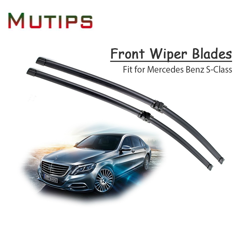 1 Set Karet Wiper Depan Mobil Untuk Mercedes Benz W221 W220 S- Class AMG