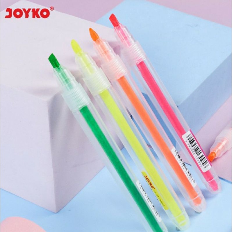 

MG - HIGHLIGHTER PEN WARNA JOYKO HL 73 - HL 78