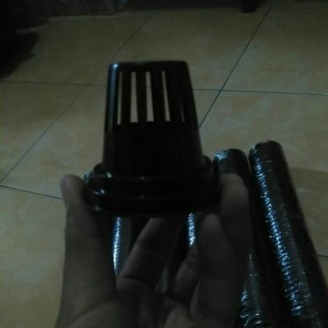 Netpot / Net Pot Hidroponik Aquaponik Diameter 4.5cm Sd 6cm