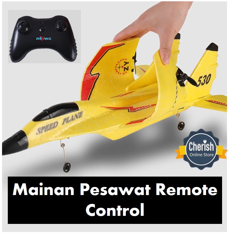 Pesawat Remote Control LED 2.4Ghz - RC Pesawat Foam Electric