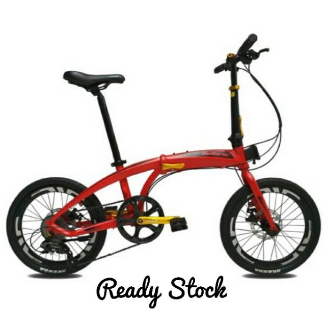 Sepeda Lipat Noris 2.1 20" Folding Bike Pacific Noris 2.1 20 Inch New 2020