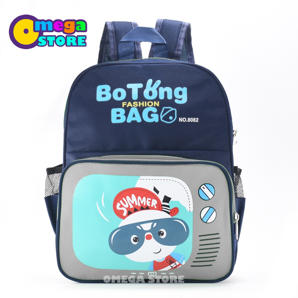 Tas Anak Sekolah TK SD Perempuan Laki-laki Backpack Unisex Tas Ransel Anak Perempuan Karakter - 196