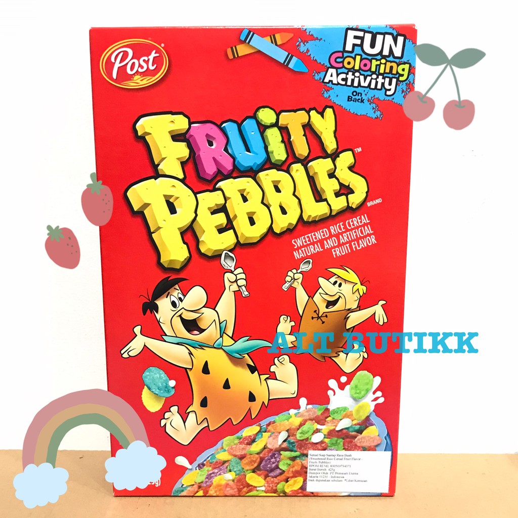

POST CEREAL FRUITY PEBBLES 15oz / 425gr | PRODUCT OF USA