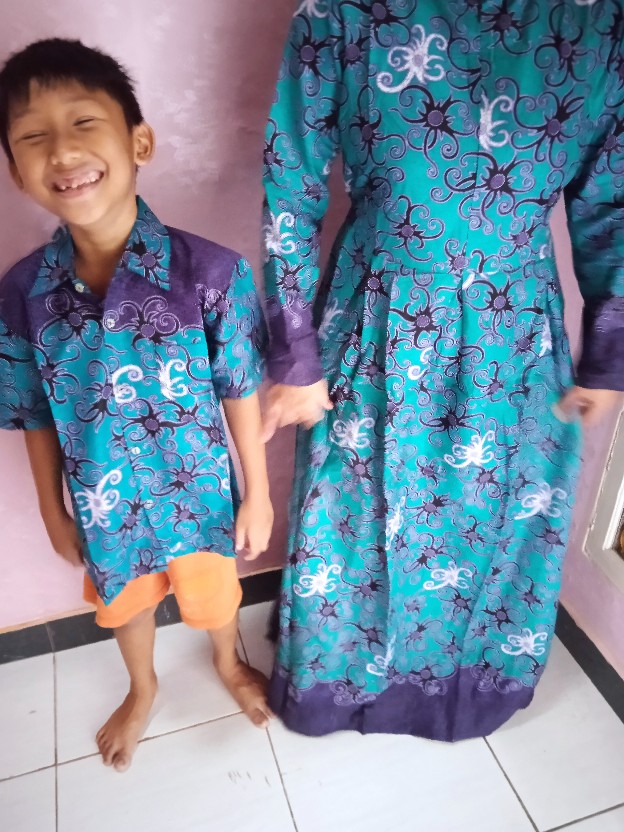 Batik Couple Keluarga Terbaru Sania Ruffle Ori Ndoro Jowi Dnt Batik Cumi Tosca