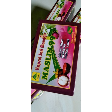 MASLIN 99 KASPUL SARI MANGGIS  ASAM URAT ORIGINAL