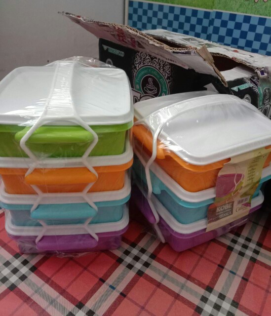 Rantang 3 Susun & Rantang 4 Susun - Calista Kobe Premium