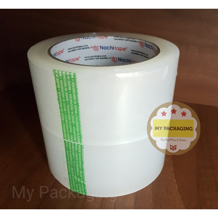 

Unik Lakban bening NACHI 2 inch 100yard isolasi OPP Plakban naci terakhir