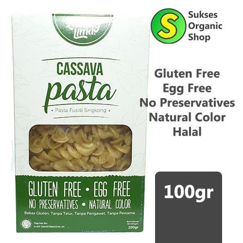 

Ss5g74gfd Cassava Pasta/Pasta Fusili Singkong | Ladang Lima | 100Gr Ff04151