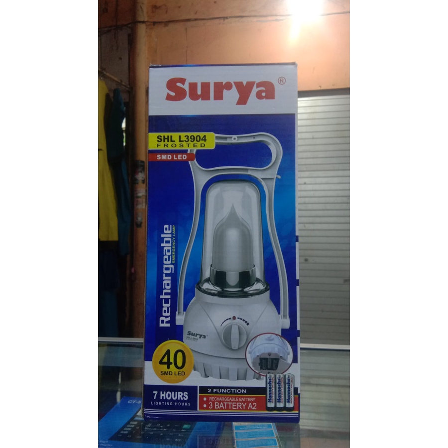 Lampu Emergency Surya SHL L3507N - 2 Fungsi