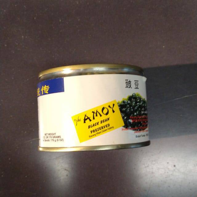 

Amoy salted black been 170gr can •|• kacang hitam dalam kaleng