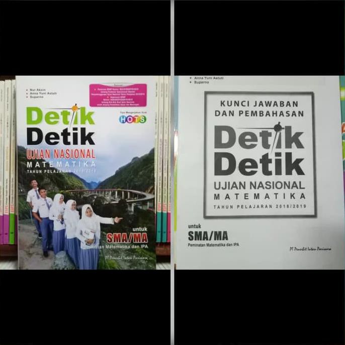 Buku Detik Detik Un Matematika Sma 2018 2019 Program Ipa Shopee Indonesia