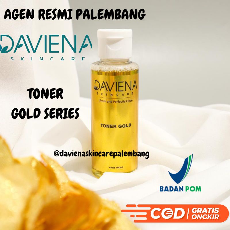 GOLD SERIES DAVIENA SKINCARE//PAKET FLEK/MELASMA-TONER