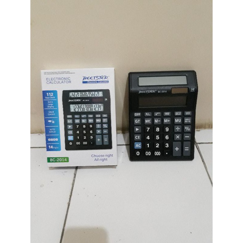 

Kalkulator 2 Layar Beetster (BC-2014)