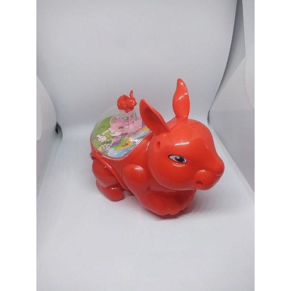 mainan kelinci tarik bisa nyala