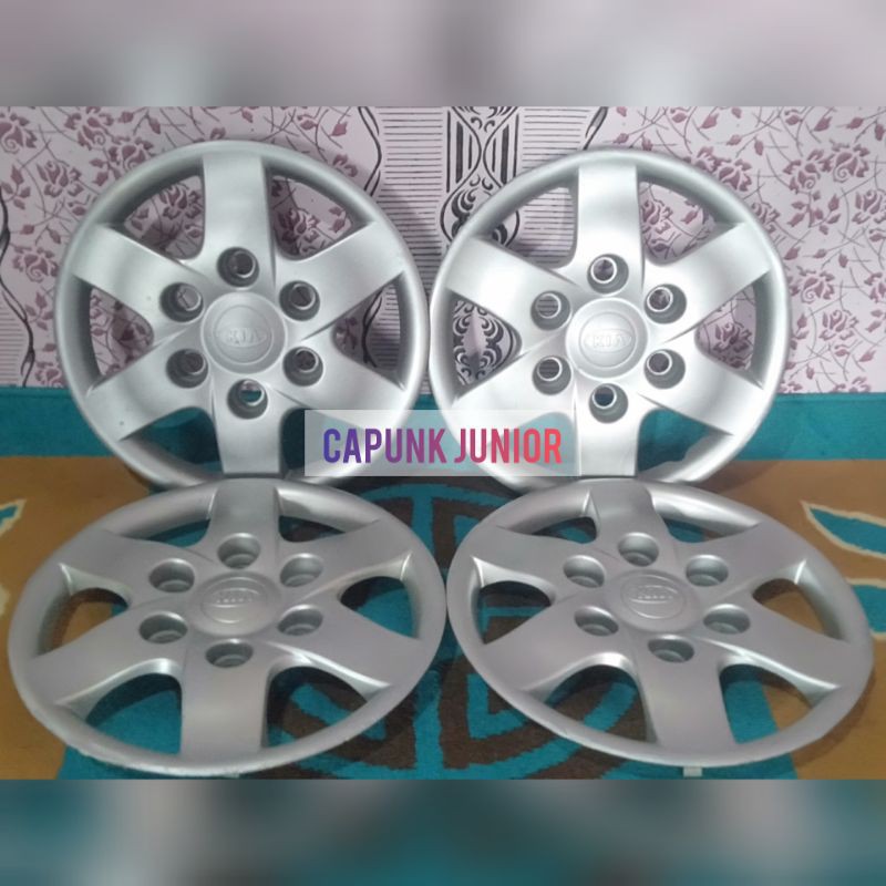 Wildop / Wheel Cover / Tutup Velg Ring 14 KIA Pregio pas PCD Traga COD NEW