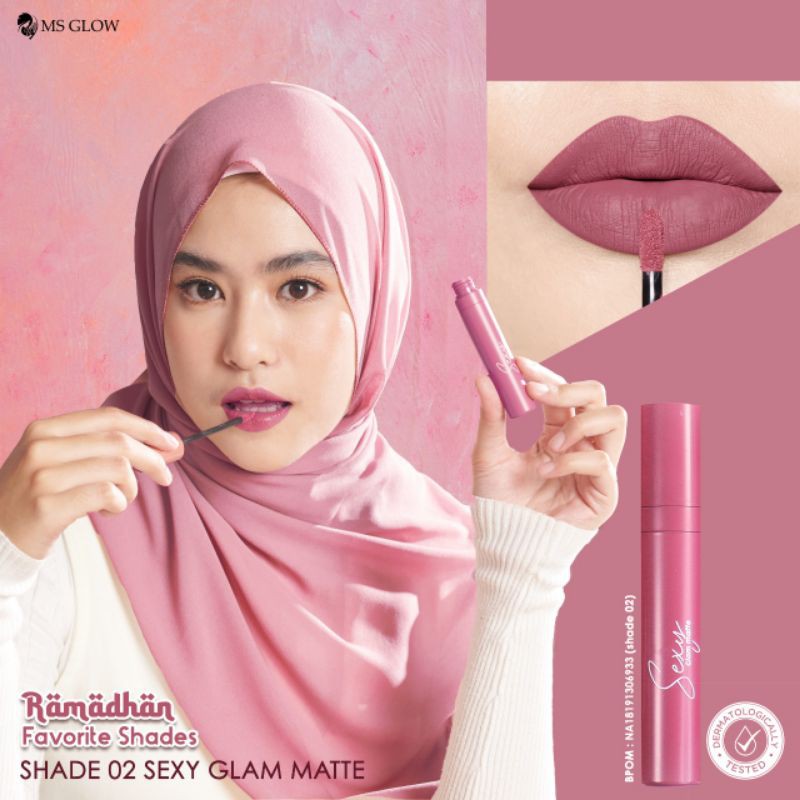 LIPSTIK SEXY GLAM MATTE LIPSTIK MATTE