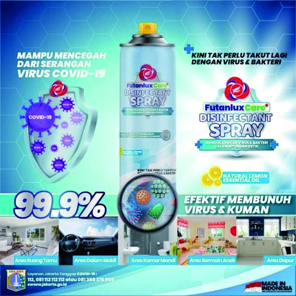 Disinfectant Semprot Futanlux Care + Disinfectant Spray / Spray Disinfectant [300ml]