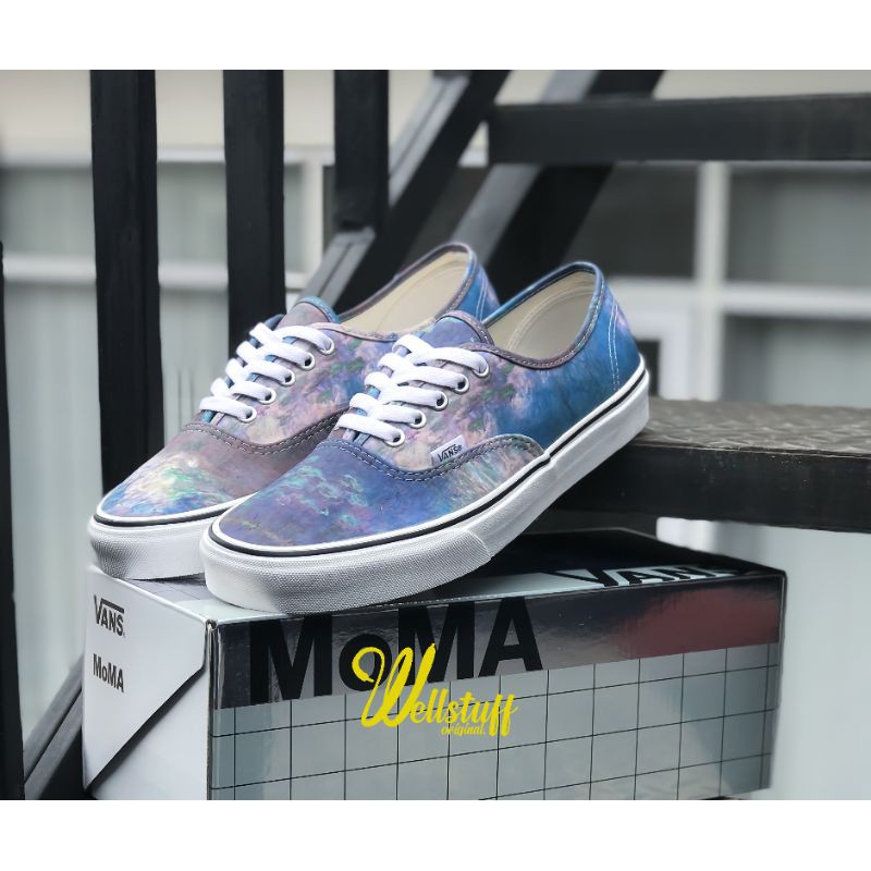 VANS AUTHENTIC X MoMA CLAUDE MONET ORIGINAL RESMI VN0A2Z5I18H
