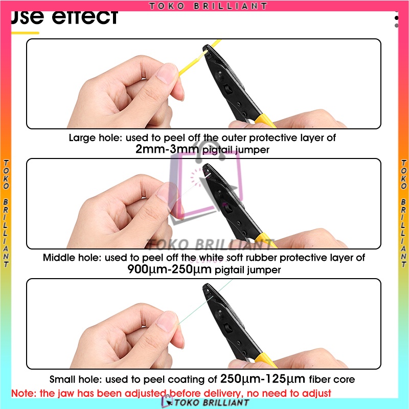 [BISA BAYAR DITEMPAT] Fiber optik stripper CFS3 / CFS2  /tang striper alat kupas kabel